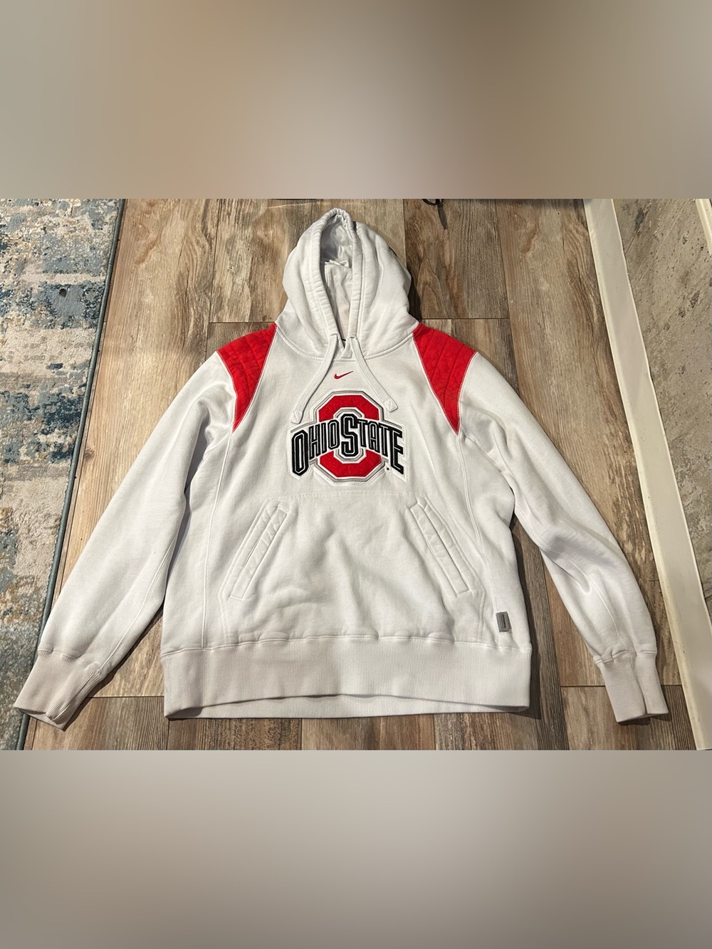 Nike Ohio State Buckeyes Quilted Shoulder Hoodie